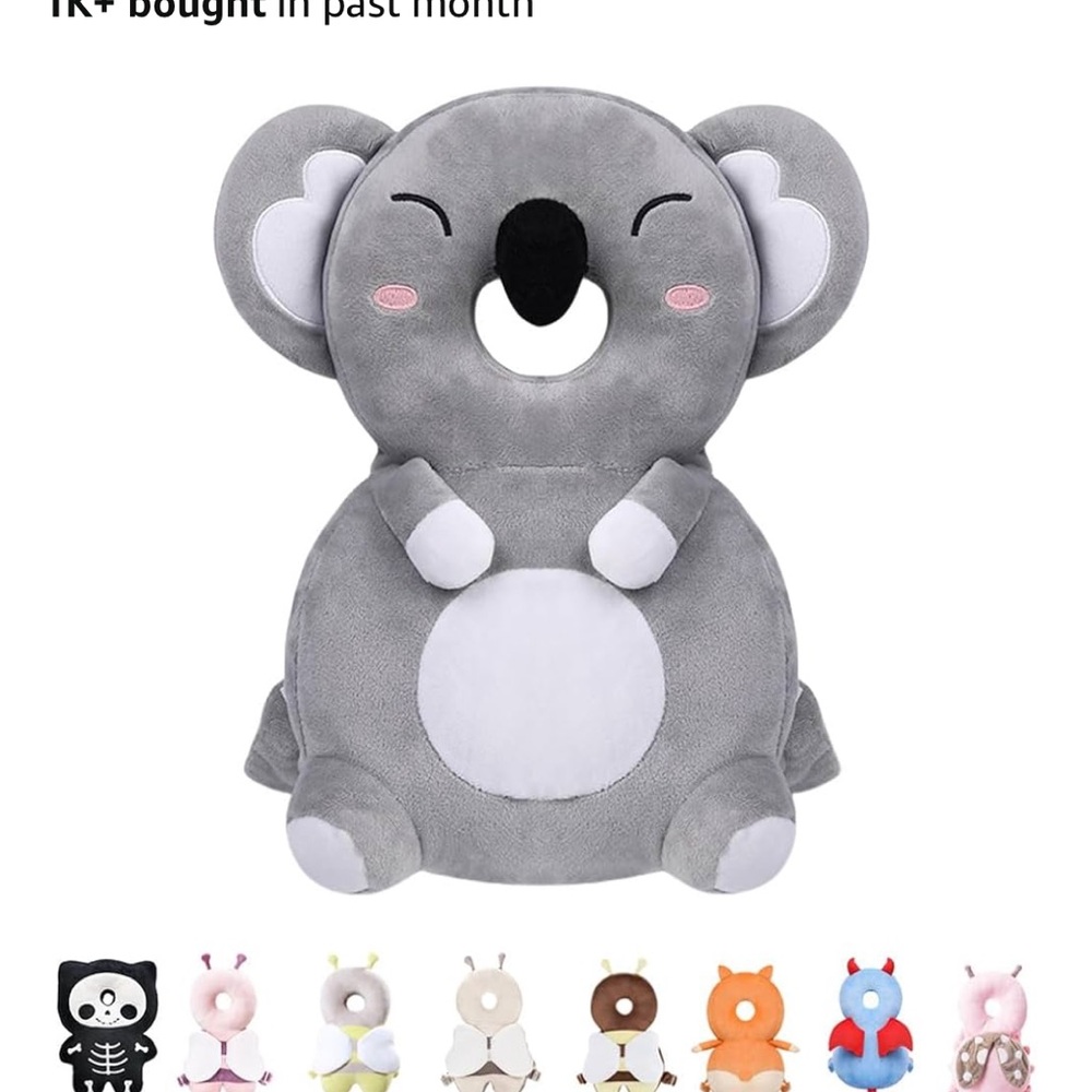 Baby head protector back pack